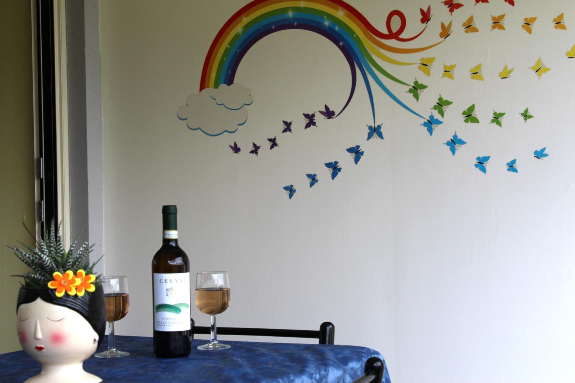 Apartamento Casa Arcobaleno On Via Francigena Gambassi Terme Exterior foto